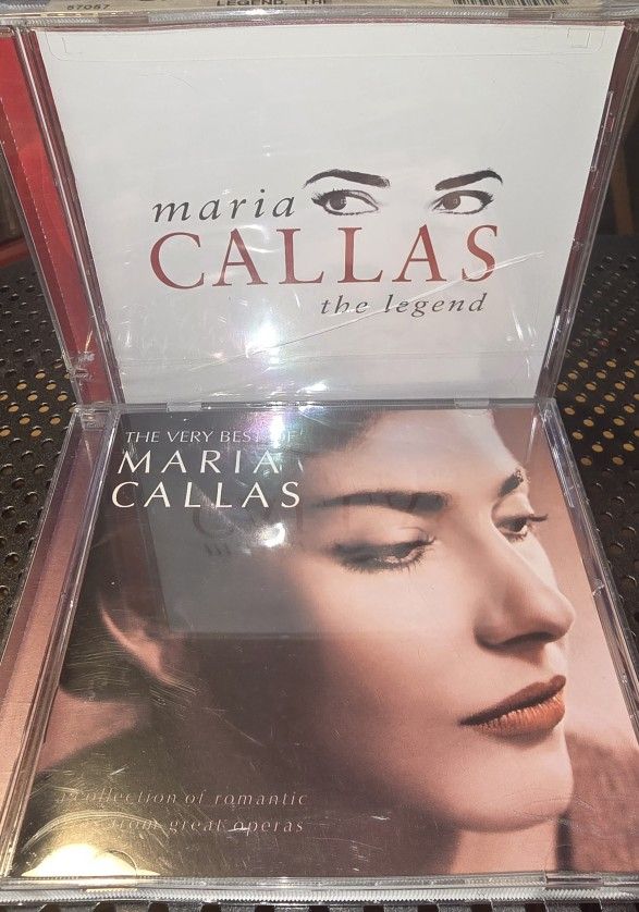 2 CD LOT: Legend Maria Callas SEALED NEW + Very Best of Maria Callas CD