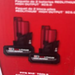 Milwuakee battery 12 v 5.0