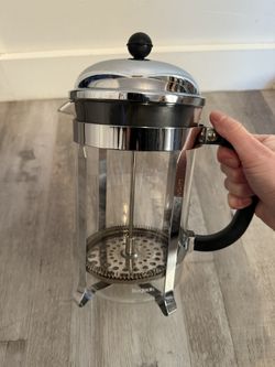 French Press With Glass Beaker