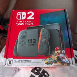 Nintendo Switch 2 + Mario Kart + 1 Year Nintendo Switch Online & Expansion Pack