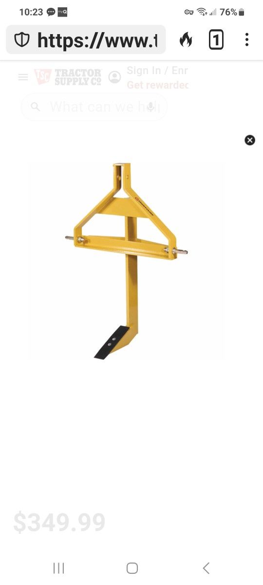 Tractor Sub Soiler
