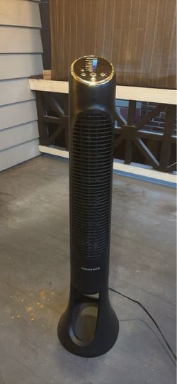 Honeywell QuietSet 8-Speed Tower Fan – Black
