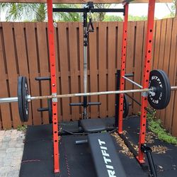 Weight Rack - Orange/Black