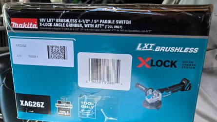 Makita X-lock Angle Grinder