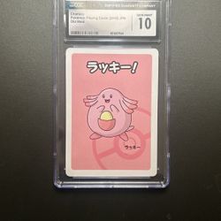 Chansey Old Maid (2019) CGC Gem mint 10
