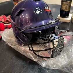 Fastpitch Batting Helmet - Purple