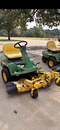 John Deere F525 Commercial Zero Turn 48” Riding Lawn Mower 17hp Kawasaki Engine