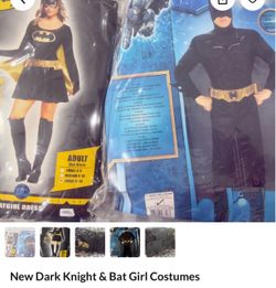 New Dark Knight & Bat Girl Costumes