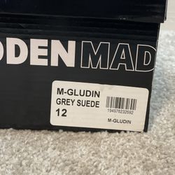 Grey Suede Steve Madden