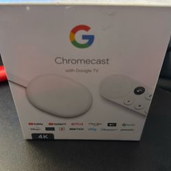 Chromecast with Google TV 4k
