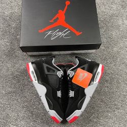 Jordan 4 bred size 4-13