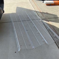 Wire Shelves - White 