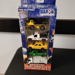 Official New York City Vehicle set  By Daron Brand new in Box