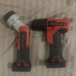 Snap On V14 3/8 Impact And Flashlight 