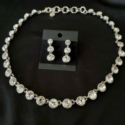 Givenchy Crystal Necklace Set