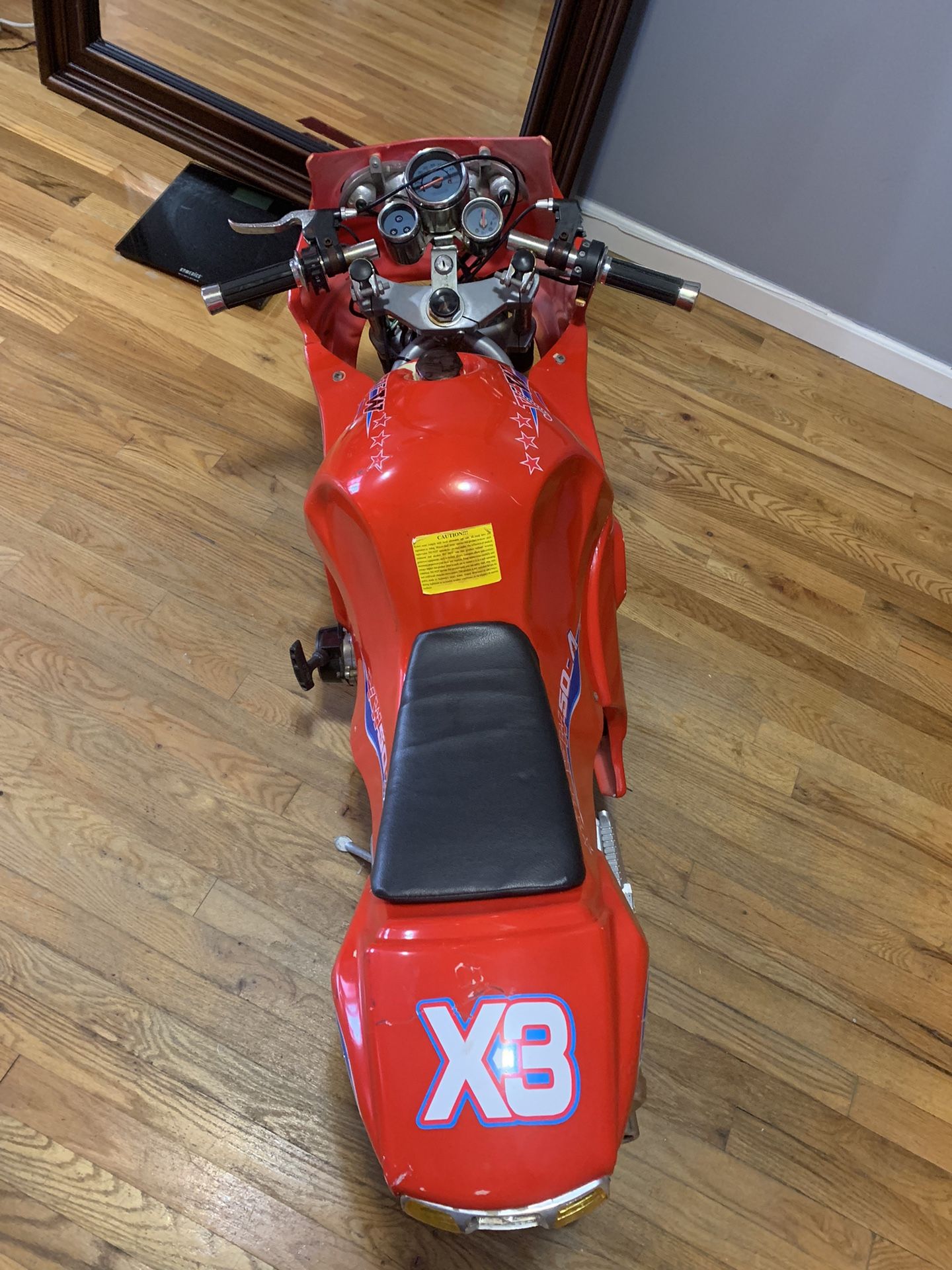 pocket rocket moped
