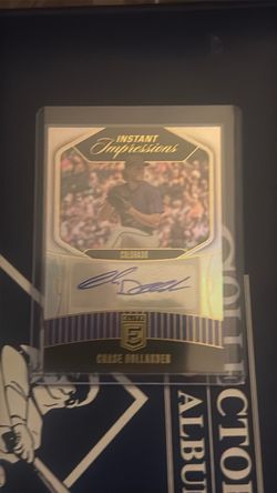 Chase Dollander Elite Instant Impressions Auto Card