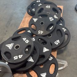 Discos. De Pesas De 45lbs