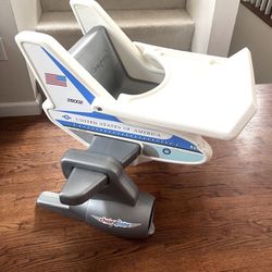 Kids Airplane High Chair. Very Large And Sturdy! 