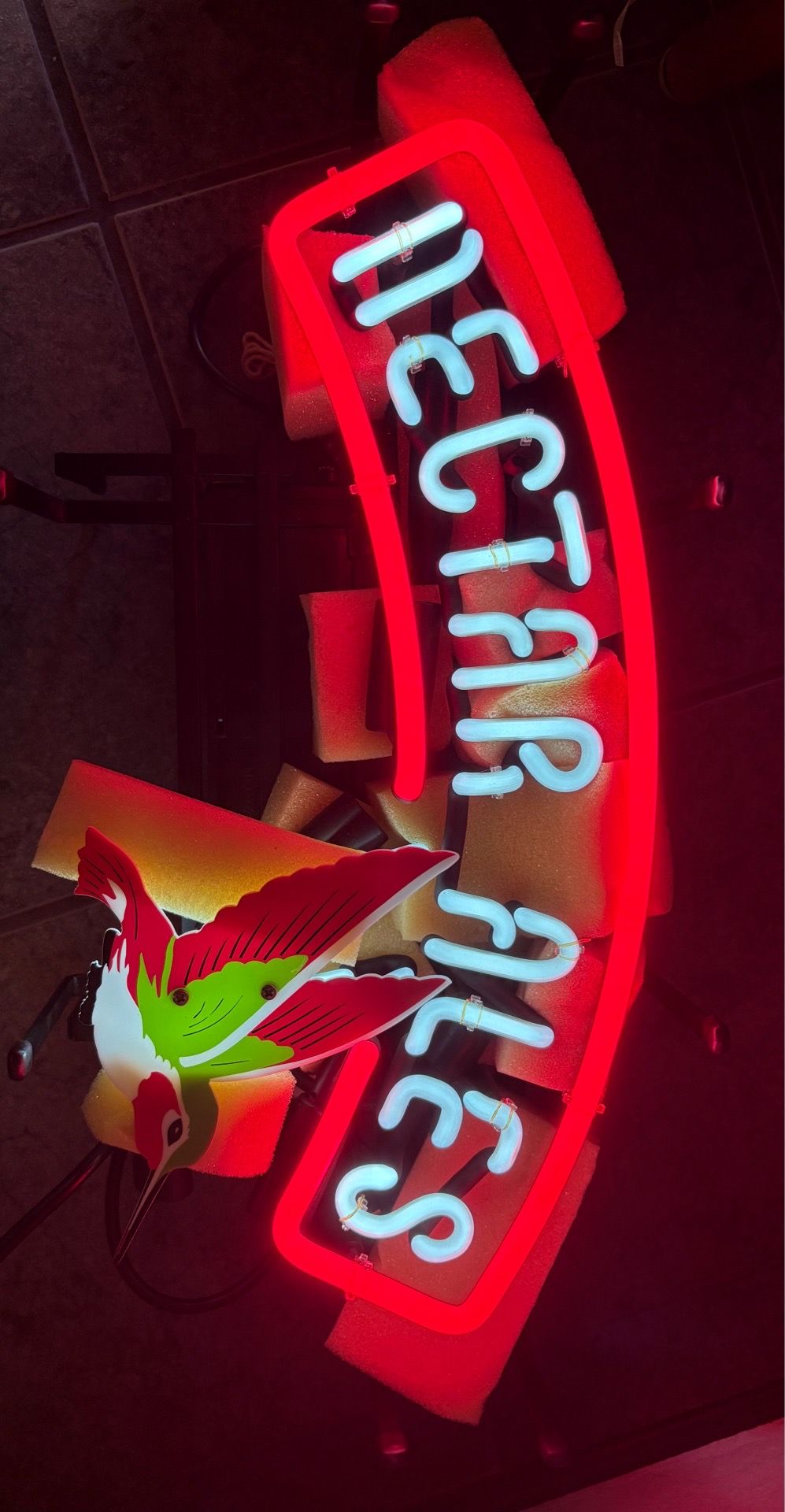Nectar Ale / Beer Neon Sign