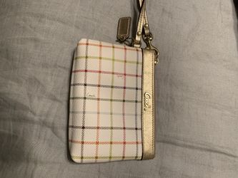 Coach wristlet