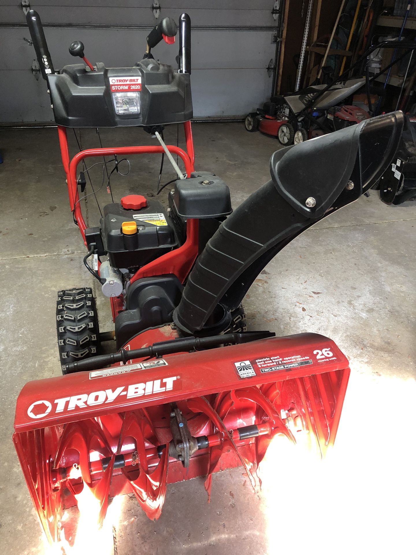 Like New Troy-Bilt Storm 2620