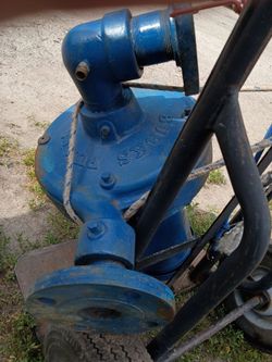 Burks pump with motor
