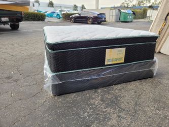 Full Pillowtop Bamboo 12in Firm 