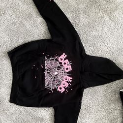 Sp5der hoodie size large
