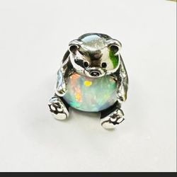 Pandora polar bear charm