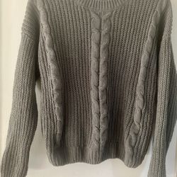 Ms. Maggie Grey Pullover Sweater