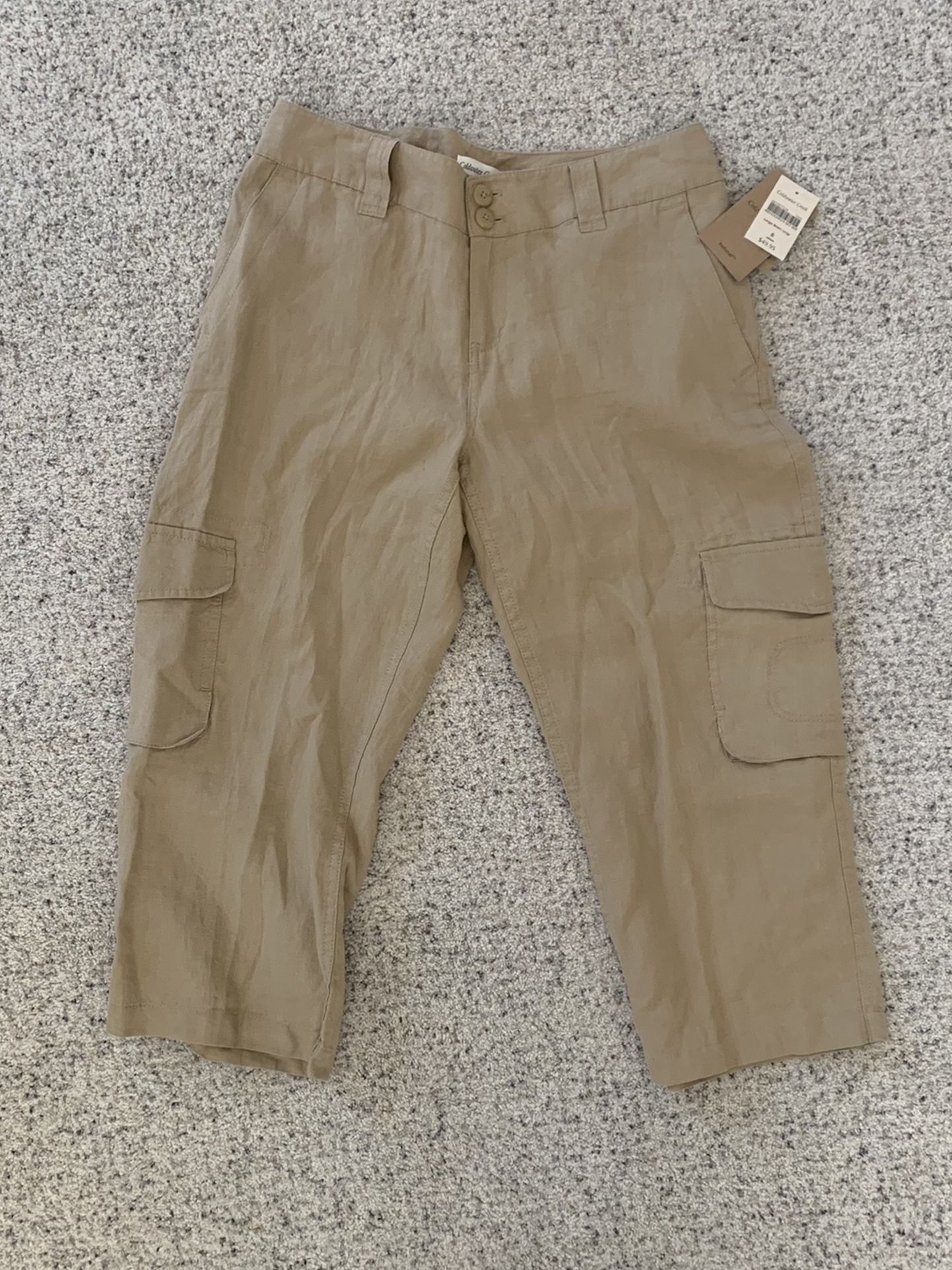 NWT Coldwater Creek Crop Pants Size 8