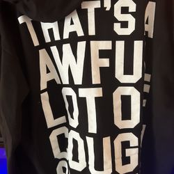 Cough Syrup Zip Up Hoodie Size Large