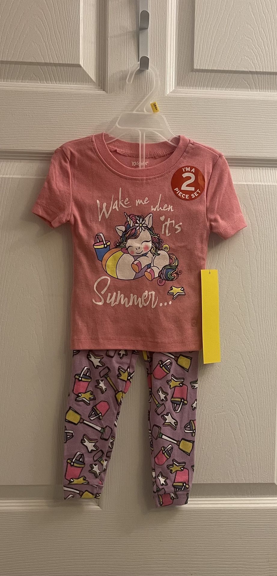 Brand New Baby Girl Unicorn 2 Piece Set 24 Months