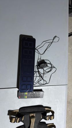Gym clock with remote