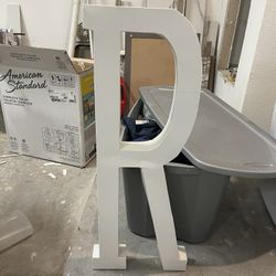 Huge Letter Decoration
