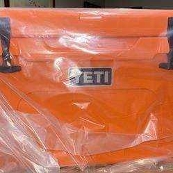 New Yeti King Crab Orange Tundra 45 Cooler