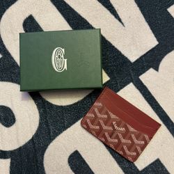 Burgundy Wallet 