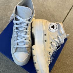 Converse All Star Size 7 White