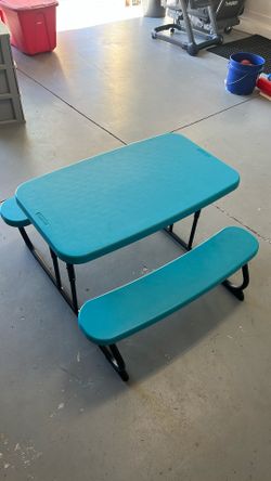 Kids Fold Out Picnic Table