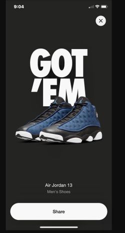 Air Jordan 13 Navy/University Blue-Black