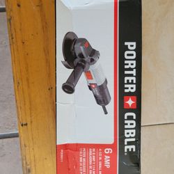 Brand New Porter Cable  4 1/2 Angle Grinder 