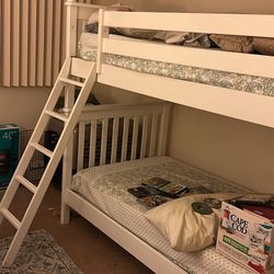 6 Ft. Bunkers With Matching 5 Ft.bureau 