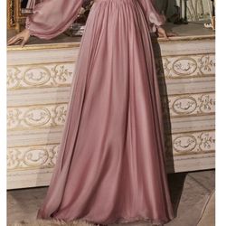 Blush Pink Formal Gown - Unaltered Size 6