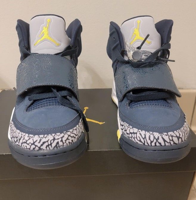 Nike AIR JORDAN SON OF MARS ARMORY NAVY BLUE LIME WHITE 
