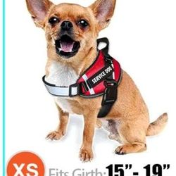 Service Dog Vest, 9 Dog Patches and Leash 