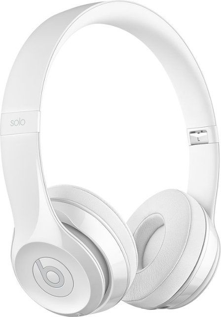 Beats solo 3 wired! Like new!! White with case and cable.
