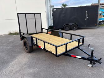 5x10 Utility Trailer with Gate