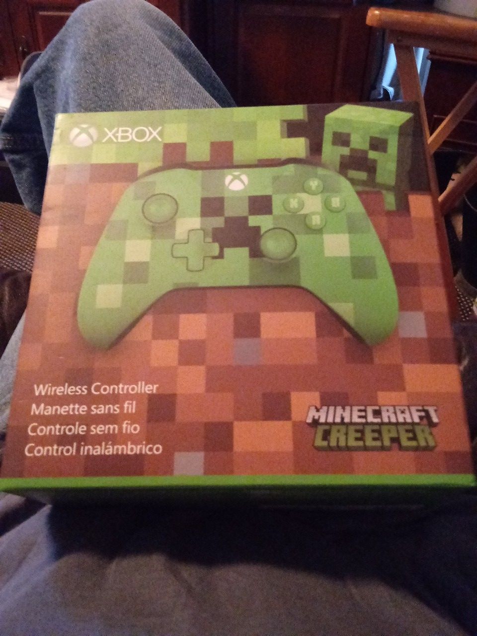 Xbox one s minecraft creeper wireless controller deals