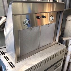 30 inches decor stainless hood